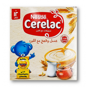 CERELAC HONEY & WHEAT WITH MILK RICH WITH VITAMINS & MINERALS FROM 12 MONTHS 200 GM